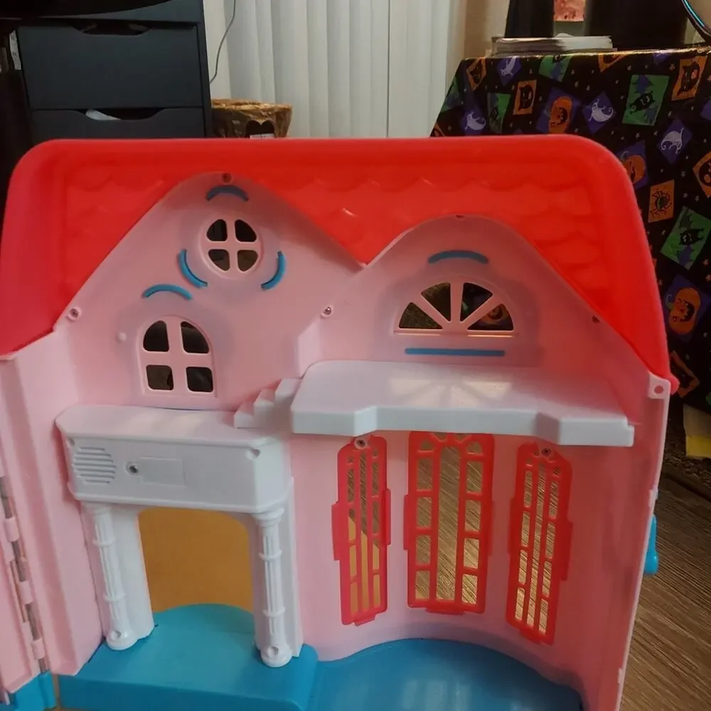 Kid Connection Folding Dollhouse Dolls Accessories Kidcore Christmas Gifts Toys